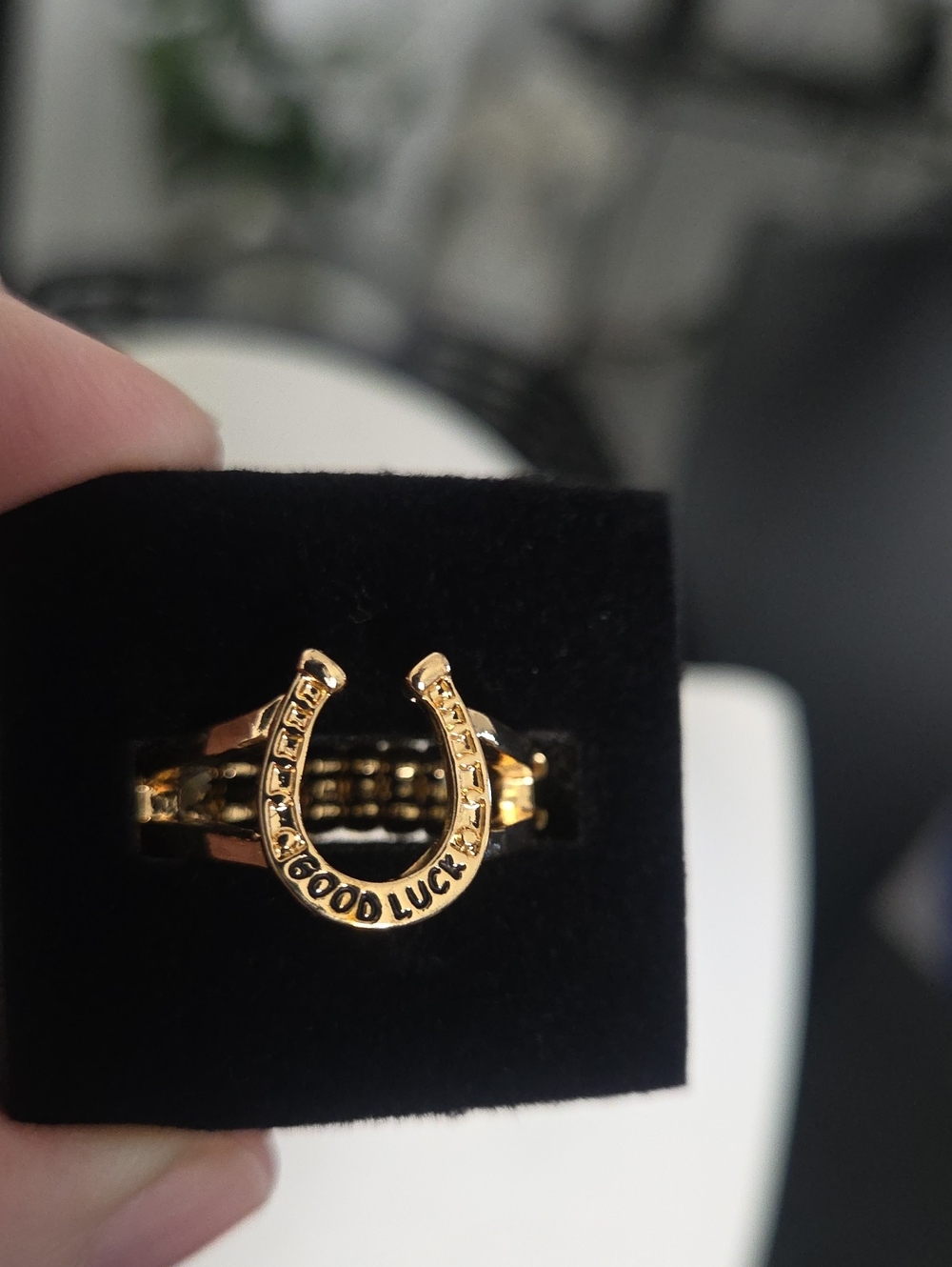 Paparazzi Luck Be A Leader Gold Ring NWT